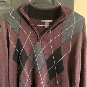 Argyle sweater
